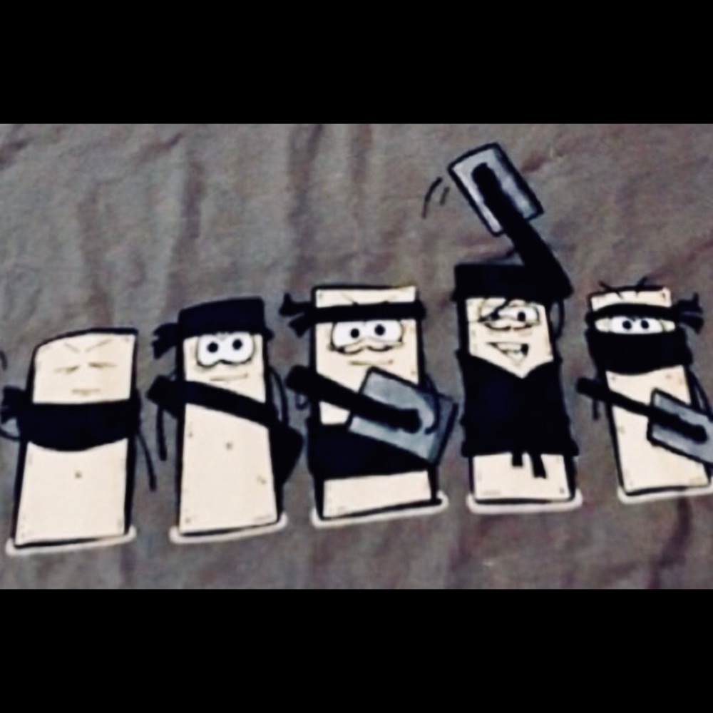 Ninja t-shirt   Tofu lovers size XL